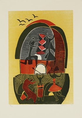 Lot 83 - Lucky Sibiya (South Africa 1942-1999)
