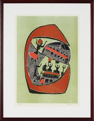 Lot 83 - Lucky Sibiya (South Africa 1942-1999)